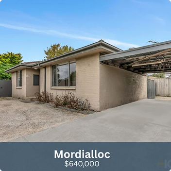 Mordialloc - $640,000
